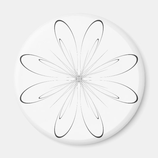 Gerbera arabesque magnet (Vorne)