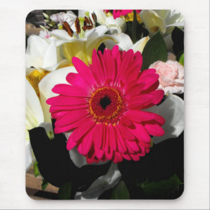 Gerbera Blume Mousepad