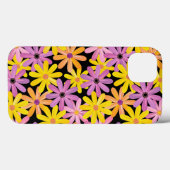 Gerbera-Blume-Muster, Hintergrund Case-Mate iPhone Hülle (Rückseite (Horizontal))