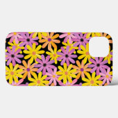 Gerbera-Blume-Muster, Hintergrund Case-Mate iPhone Hülle (Rückseite (Horizontal))