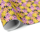Gerbera-Blume-Muster, Hintergrund Geschenkpapier (Rolleneckpunkt)