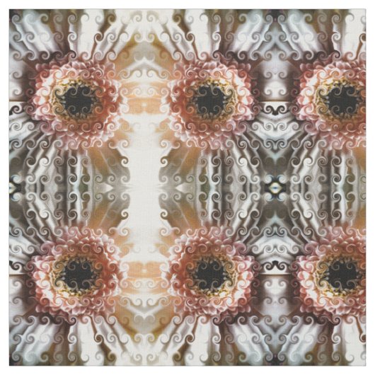 GERBERA-BLUME STOFF (Muster)