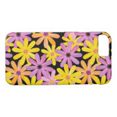 Gerbera-Blumen Muster, Hintergrund Case-Mate iPhone Hülle (Rückseite (Horizontal))