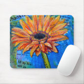 Gerbera BOLD Daisy mousepad (Mit Mouse)