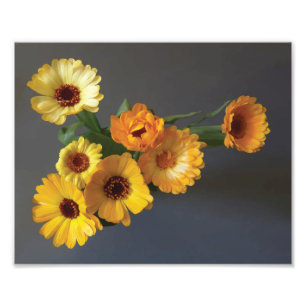 Gerbera-Bouquet Fotodruck