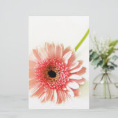 Gerbera Briefpapier (Stehend Vorderseite)