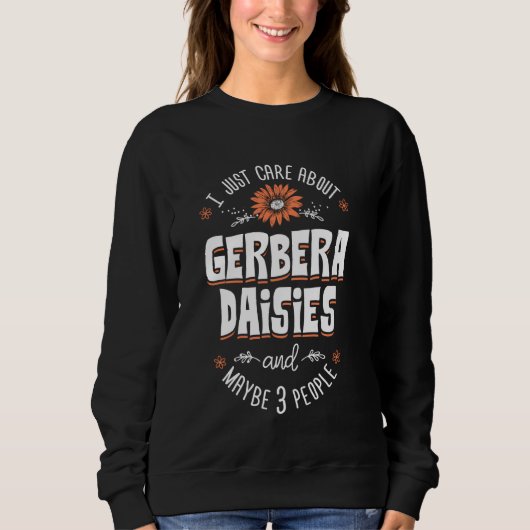 Gerbera Daisies Blume T - Shirt - ich kümmere mich (Vorderseite)