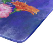 Gerbera Daisies Cutting Board Schneidebrett (Ecke)