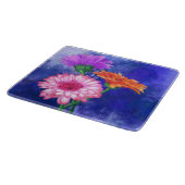 Gerbera Daisies Cutting Board Schneidebrett (Ecke)