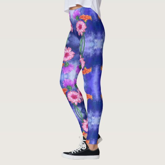 Gerbera Daisies Leggings (Links)