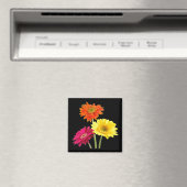 Gerbera Daisies Magnet (In Situ (Geschirrspüler))