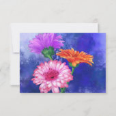 Gerbera Daisies Mother's Day Card Karte (Rückseite)