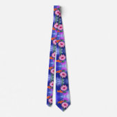Gerbera Daisies Neck Tie Krawatte (Rückseite)