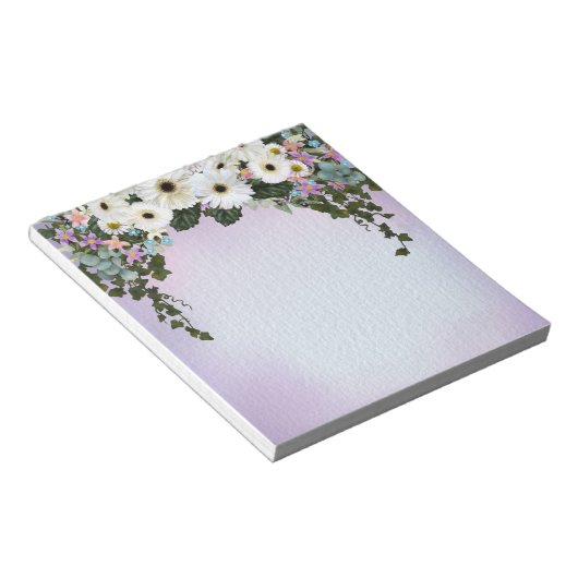 Gerbera Daisies Notizblock (angewinkelt)