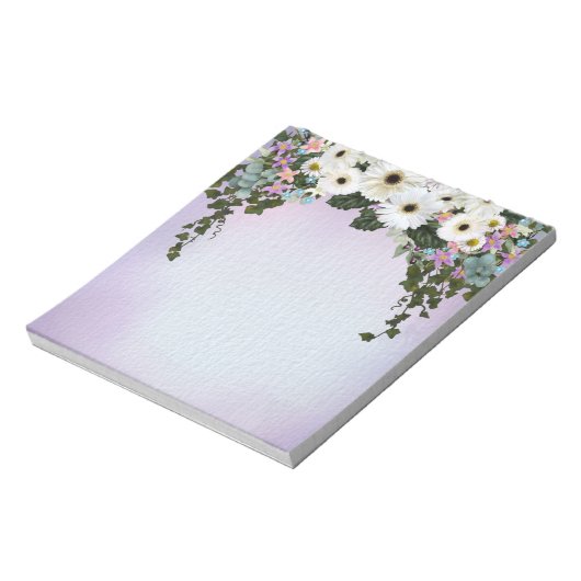 Gerbera Daisies Notizblock (Rotiert)