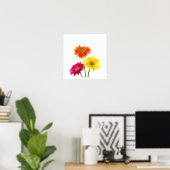 Gerbera Daisies Poster (Heimbüro)