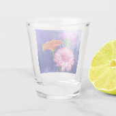Gerbera Daisies Shot Glass Schnapsglas (Rückseite)