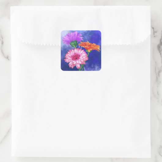 Gerbera Daisies Stickers (Tasche)