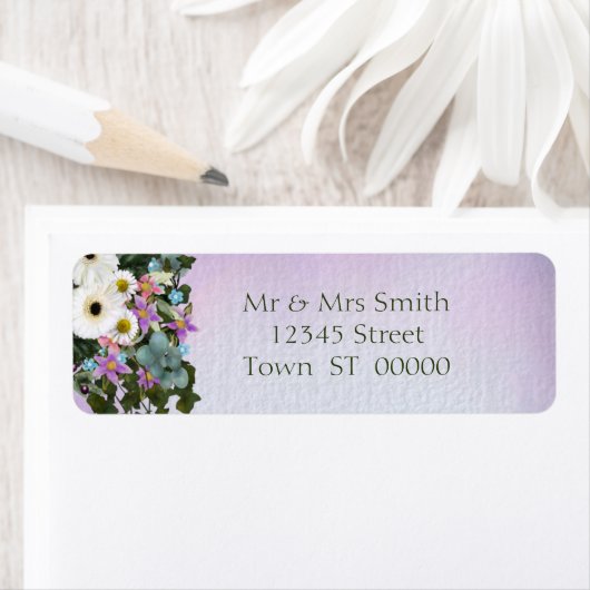 Gerbera Daisies Swag Wedding (Insitu)