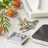 Gerbera Daisies Swag Wedding Schlüsselanhänger (Seite)