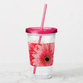 Gerbera Daisy Acryltrinkbecher (Rückseite)