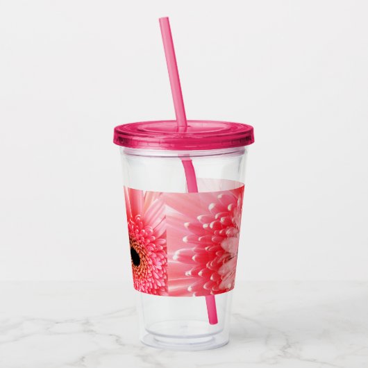 Gerbera Daisy Acryltrinkbecher (Links)