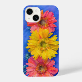 Gerbera Daisy Blume Art Phone Case iPhone 14 Hülle