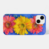 Gerbera Daisy Blume Art Phone Case iPhone Hülle (Rückseite (Horizontal))