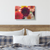 Gerbera Daisy Blume Foto Leinwand Wine tasting (Insitu (Schlafzimmer))