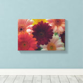 Gerbera Daisy Blume Foto Leinwand Wine tasting (Insitu (Holzboden))
