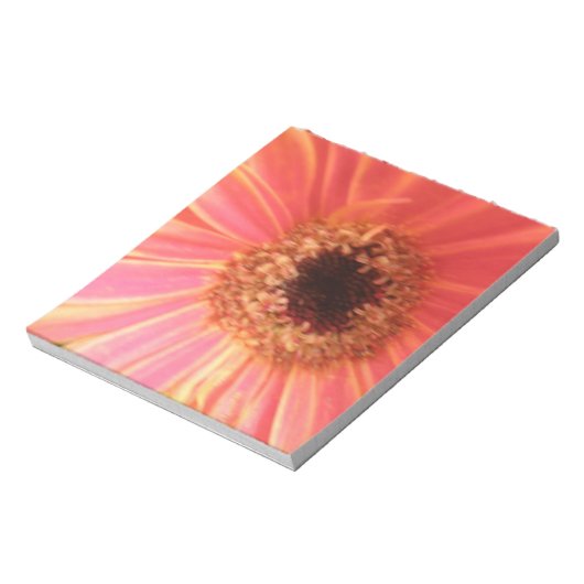 Gerbera Daisy Blume Notepad Notizblock (Rotiert)