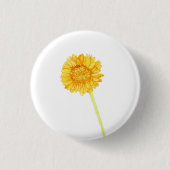 Gerbera daisy button (Vorderseite)