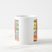 Gerbera Daisy by Kitchen Window Kaffeetasse (Mittel)