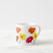 Gerbera Daisy Espressotasse (Vorderseite Rechts)