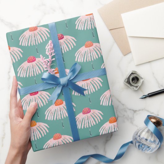 Gerbera Daisy Floral pattern Geschenkpapier (Schenken)