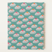 Gerbera Daisy Floral pattern Planer (Rückseite)