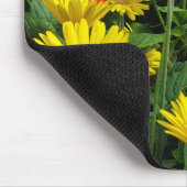 Gerbera Daisy Garden Mousepad (Ecke)