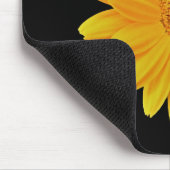 Gerbera Daisy (Gerbera hybrida) - Gelb Mousepad (Ecke)