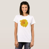 Gerbera Daisy (Gerbera hybrida) - Gelb T-Shirt (Vorne ganz)