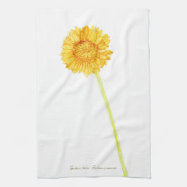 Gerbera daisy geschirrtuch