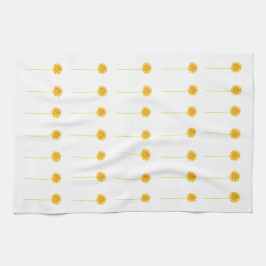 Gerbera daisy geschirrtuch (Horizontal)