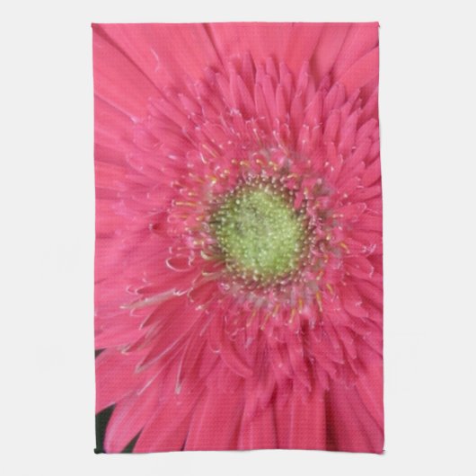 Gerbera Daisy Geschirrtuch (Vertikal)