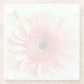 Gerbera Daisy Glasuntersetzer (Rückseite)