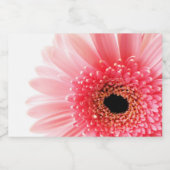 Gerbera Daisy Lebensmitteletikett (Einzelnes Label)