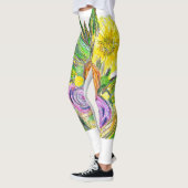 Gerbera-Daisy Leggings (Links)