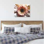 GERBERA DAISY LEINWANDDRUCK (Insitu (Schlafzimmer))