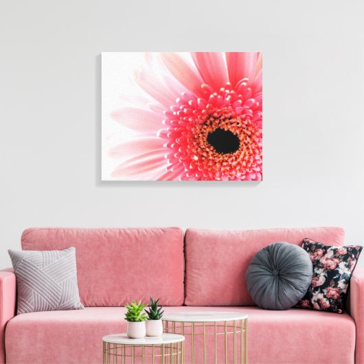 Gerbera Daisy Leinwanddruck (Insitu (Wohnzimmer))