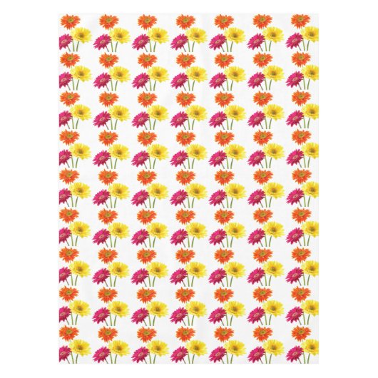 Gerbera Daisy Liebe Tischdecke (Vorderseite)