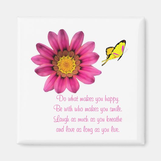 Gerbera Daisy Magnet (Vorne)