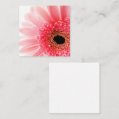 Gerbera Daisy Mitteilungskarte (Vorne/Hinten)